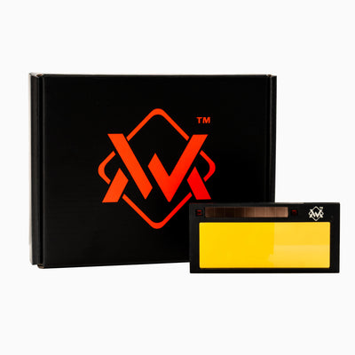 WM GOLD Digital Welding Lens true color auto-darkening filter with branded product box