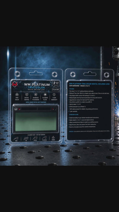 WM Platinum True Color Digital Auto-Darkening Welding Lens