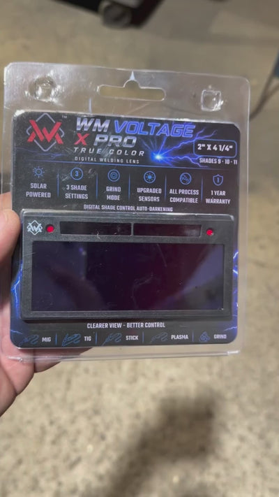 WM Voltage X Pro True Color Digital Auto-Darkening Welding Lens